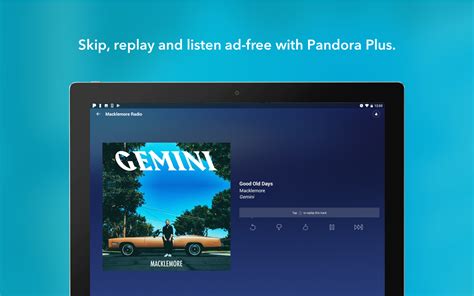 The free version of the app includes ads. . Pandora music app free download for android